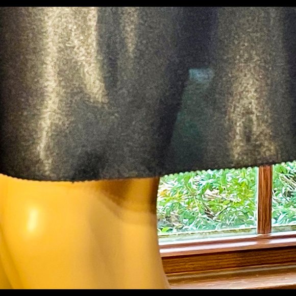 ▪️VERA WANG▪️Black & Nude Ruffle Trim Mesh & Satin Slip Chemise Lingerie - Picture 5 of 6